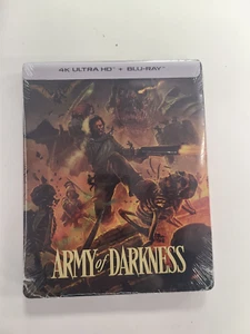 Army of Darkness Steelbook 4k UHD BRAND NEW FACTORY SEALED! - Picture 1 of 2