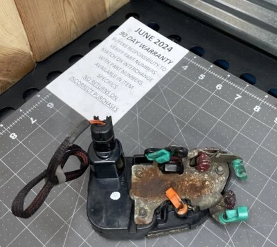 Jeep Grand Cherokee ZJ 1993 1998 OEM conductor puerta delantera izquierda cerradura pestillo actuador Foto 1 de 4