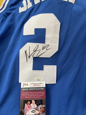DUKE BLUE DEVILS- NOLAN SMITH SIGNED AUTOGRAPH JERSEY JSA COA DUKE BASKETBALL 🏀 - Image 1 of 4