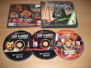 STAR WARS - JEDI KNIGHT - DARK FORCES II & Mysteries Of The Sith PC CD Rom CD - Bild 1 von 1