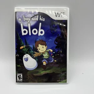 Wii - A BOY AND HIS BLOB juego - usado con folleto de instrucciones - Imagen 1 de 4
