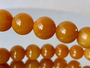 7,2 Zoll Wohlbefinden ~ Typ A burmesischer ocker senfgelb JADE JADEIT Armband Q1407 - Bild 1 von 10