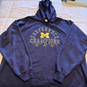 Michigan Wolverines Big Ten Champions Pullover Hoodie Size 2XL NWOT - Picture 1 of 5
