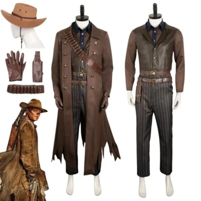 Nuevo Fallout The Ghoul Disfraz Disfraz Sombrero Cinturón Accesorios Conjunto Completo Halloween Foto 1 de 4