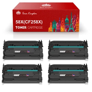 Cartucho de tóner de alto rendimiento 58A 4pk CF258X 58X para HP LaserJet Pro M404dn M428fdw - Imagen 1 de 5