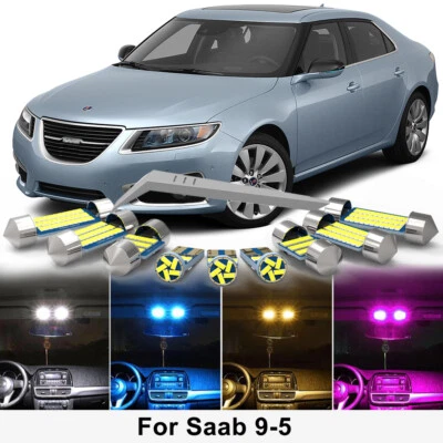 LED Interior Light Bulb Kit For Saab 9-5 95 YS3G 1998-2008 2009 2010 2011 2012 - Image 1 of 4
