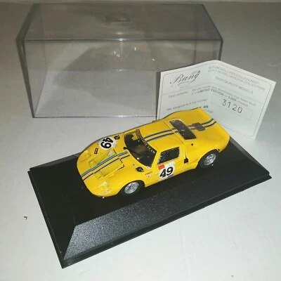 FORD GT40 SPORTITALIA N°49 1966 ART.1009 BANG SCALA 1/43 - Immagine 1 di 4