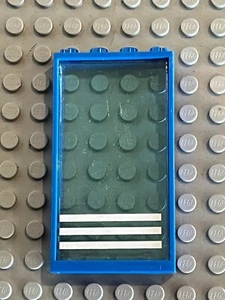 Porte fenetre LEGO POLICE blue door 60596 + Glass 57895pb064 / Set 60141 - Imagen 1 de 1