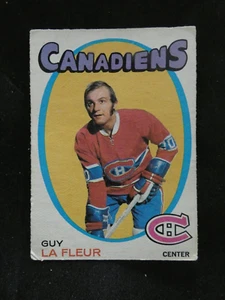 HOCKEY CARD 1971 GUY LAFLEUR LA FLEUR #148 RC ROOKIE - Bild 1 von 2