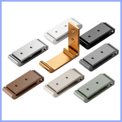 Wall Mounted Foldable Single Hook Hanger For Clothes Coat Towel Home Organizer - Image 1 of 4