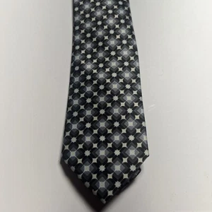 Corbata Portafolio Perry Ellis Multicolor Negro Geo Patrón Precio de venta sugerido por el fabricante $55 - Imagen 1 de 4