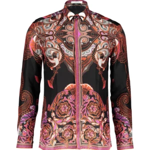 VERSACE COLLECTION Batik Print Silk Shirt - EU Collar 42 - Picture 1 of 10
