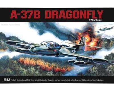 Academy Cessna A-37B Dragonfly 1:72 12461 modellismo - Immagine 1 di 4
