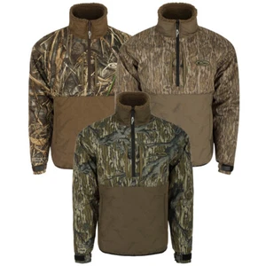 Drake Waterfowl LST Guardian Flex Double Down Eqwader 1/4 Zip - Picture 1 of 11
