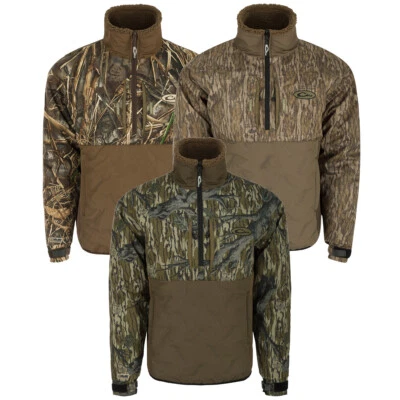 Drake Waterfowl LST Guardian Flex Double Down Eqwader 1/4 Zip - Image 1 of 4
