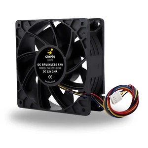 6500+ RPM Fan 4pin Bitmain Antminer S19 S9 L3+ S7 L7 V9 DR3 Z15 Z11 - Picture 1 of 7