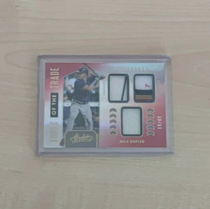 2020 Absolute Baseball Tools Of The Trade Triple Patch 4 Color Max Kepler /49 - Bild 1 von 3