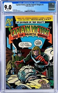 Captain Victory Galactic Rangers #2 CGC 9.0 (Januar 1982, Pacific) Jack Kirby Story - Bild 1 von 2