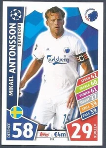 Topps Match Attax Champions League 2017-18 - #295 - FC Kobenhavn - Mikael Antonsson - Bild 1 von 1