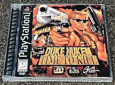 Duke Nukem: Time to Kill for PlayStation 1 (1998) - COMPLETE w REG CARD/TESTED!! - Image 1 of 4