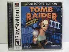 Tomb Raider 3 Collectors Edition Sony Playstation PS1 Game