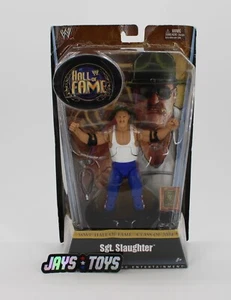 Sgt. Slaughter Figure WWE Hall of Fame Class of 2004 Mattel New on Card - Picture 1 of 7