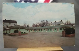 Postcard Clay Motel Free Television 10 Miles West of Washington PA And 20 Miles - Imagen 1 de 2