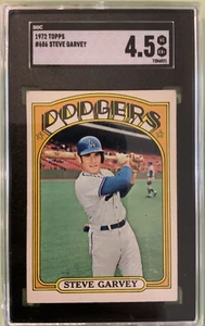 Steve Garvey / 1972 Topps Baseball #686 VG EX SGC 4.5 - Bild 1 von 2