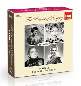 THE RECORD OF SINGING VOLUME 5: 1953 - 2007 - NEW 10 CDs - Picture 1 of 2