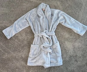 Abito da bagno lungo peluche Victoria's Secret grigio con tasche taglia media large - Foto 1 di 9