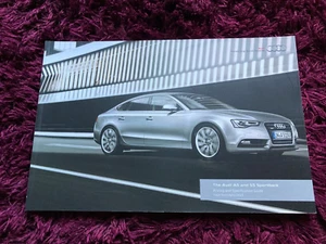 Brochure Audi A5 e S5 Sportback 2016, emissione UK, datata aprile 2015 - Foto 1 di 3