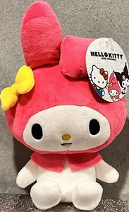 Hello Kitty and & Friends 10” Plush My Melody Original Pink Hat Hood Doll Anime - Picture 1 of 7