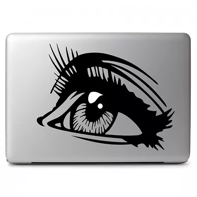 Pretty Eye Decal Sticker for Apple Macbook Air Pro Laptop Car Window Wall Art - Image 1 of 4
