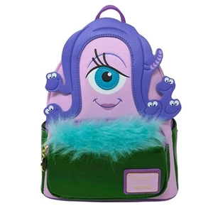Loungefly Disney Pixar's Monsters Inc. Celia Cosplay Double Strap Shoulder Bag - Picture 1 of 6