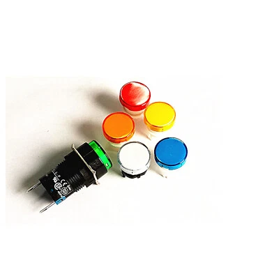 IDEC AL6M-P4RC Pilot Light Φ16mm Round 24VAC/DC LED Quick Connect Red NIB✦Kd - Image 1 of 4