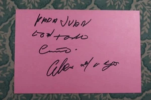 Alicia Del Lago - CINEMA MESSICANO - Ferite d'amore - Tizoc - autografato 1983 - Foto 1 di 2