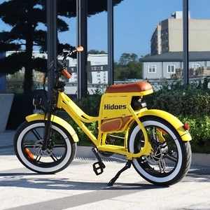 Hidoes Ebike 20" Fat Tire Mountain Electric Bicycle 700W 48V 17Ah for Adults US - Picture 1 of 18