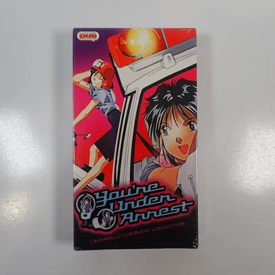 You're Under Arrest Criminally Complete Collection VHS Anime New & Sealed - Image 1 of 4
