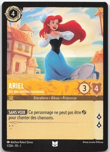 Carte Lorcana Ariel 1/204 Chapitre 1 Français - Imagen 1 de 2