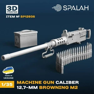 Kit Modelo Escala Ametralladora Browning M2 12.7 mm 1:35 Spalah SP12935 - Imagen 1 de 1