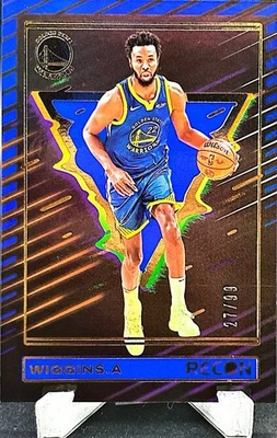 2023-24 Panini Recon - Andrew Wiggins #57 Holo Blue /99 - Image 1 of 2