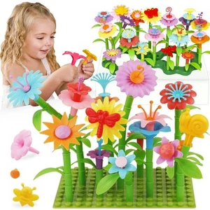 3-6 Years Old Toddler Toys - Flower Garden Building Toy with Insect Pegs, Edu... - Picture 1 of 9