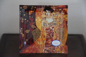 Adele von Gustav Klimt dekorative Glasplatte von Carmani 9,75" ~ 198-1402 - Bild 1 von 4