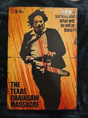 Figura NECA Texas Chainsaw Massacre escala 7" 50 aniversario Leatherface nueva en caja Foto 1 de 4