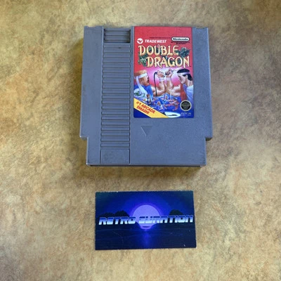 Double Dragon (Nintendo Entertainment System, 1988) Tested And Working Cart Only - Image 1 of 4
