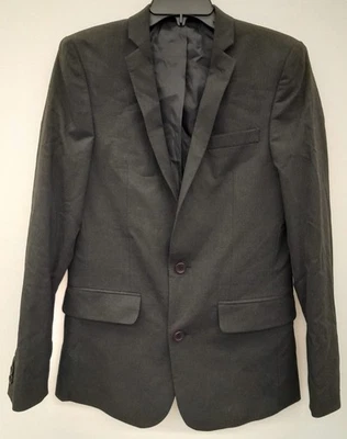 Blazer negro talla 36 con dos bolsillos delanteros y bolsillo en el pecho de ASOS para hombre Foto 1 de 4