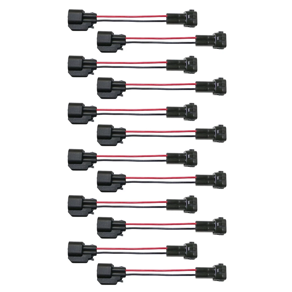 QFS Injector PnP Adapters - EV6/EV14 USCAR (female) to OBD2 (male) Wired QTY 12 - Image 1 of 4