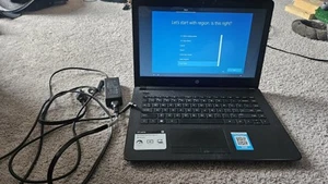 HP 14-bw012nr 14” Laptop AMD E2-9000e 1.5GHz 4GB RAM 32GB SSD WIN10 - Picture 1 of 3