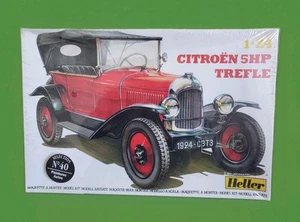 Model Heller 1/24 Citroën 5HP Clover - New Seal - No. 702 Car Vintage - Picture 1 of 5