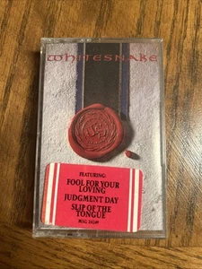 Whitesnake Slip Of The Tongue Cassette Tape 1989 Geffen - Picture 1 of 4